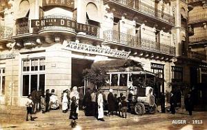 2431- Alger - Depart Ligne Alger-Aumale-Bou-Saada - 1913 